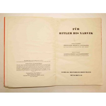Kuvakirja Hitlerille Narvik-für Hitler Bis Narvik, 1941. Espenlaub militaria